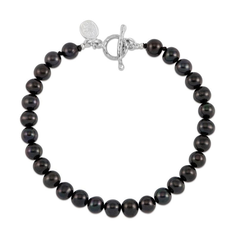 Thumbnail of Men's Black Pearl Bracelet image