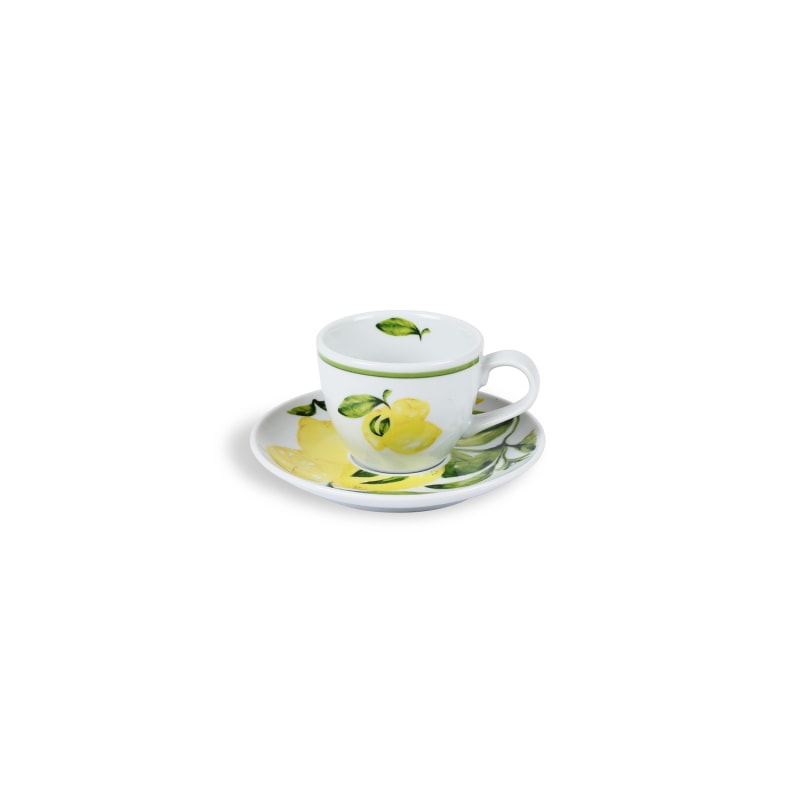 Thumbnail of Citrus Porcelain Collection Espresso Cups Set Of  2/ Gift Box image