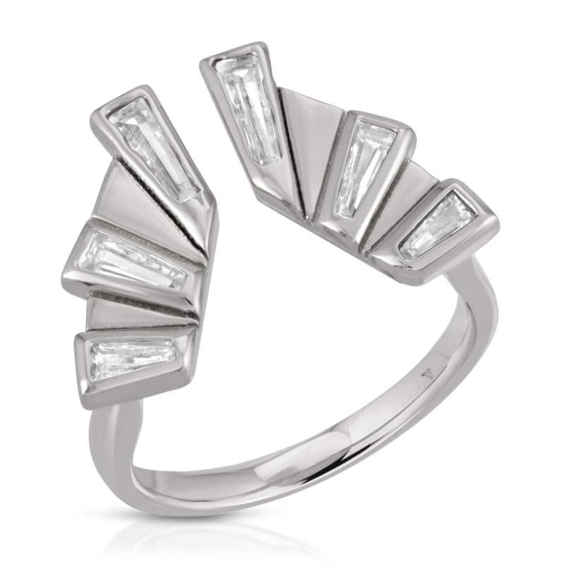 Thumbnail of Sunray Ring Rhodium image