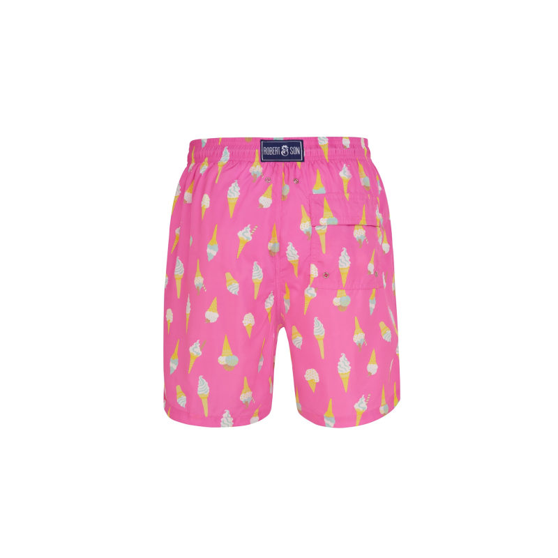 Thumbnail of Swim Shorts Pink Ice Creams- Pink & Purple image