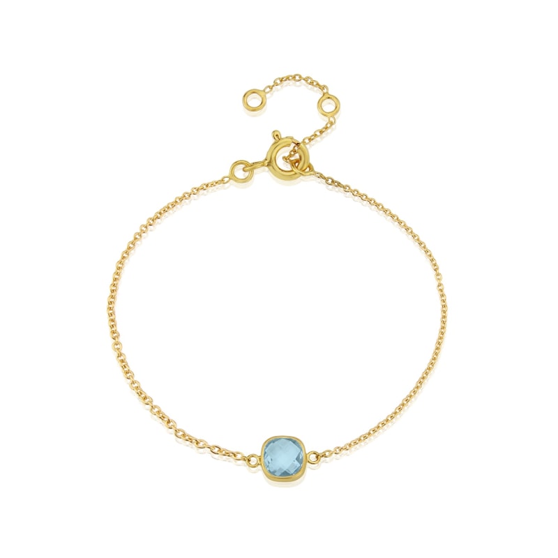 Thumbnail of Brooklyn Blue Topaz & Gold Vermeil Bracelet image