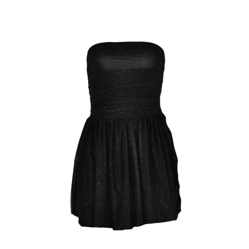 Thumbnail of Clari Black Mini Dress image