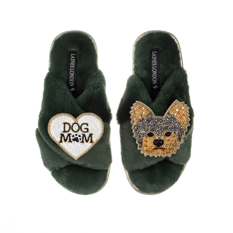 Yorkie slippers hotsell