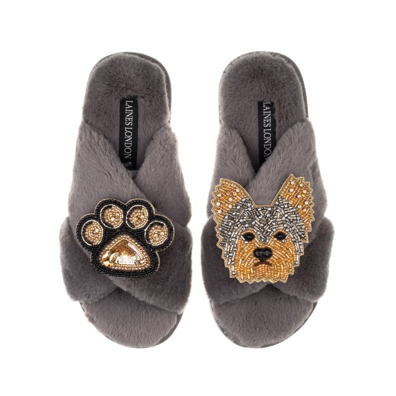 Yorkie & Paw Slippers Yorkie & Paw Slippers