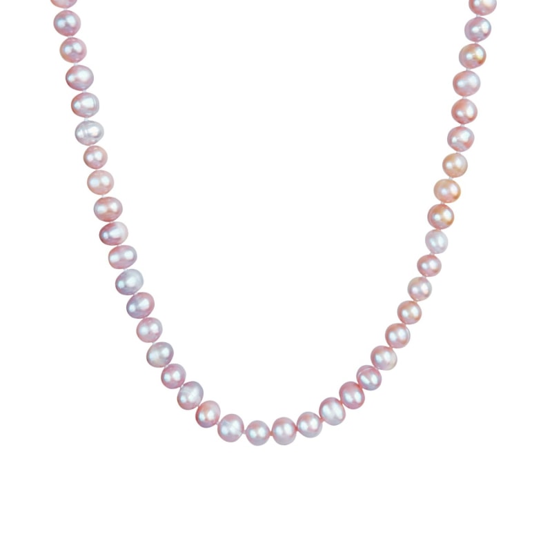 Thumbnail of Classic Royal Lavender Pearl Necklace image