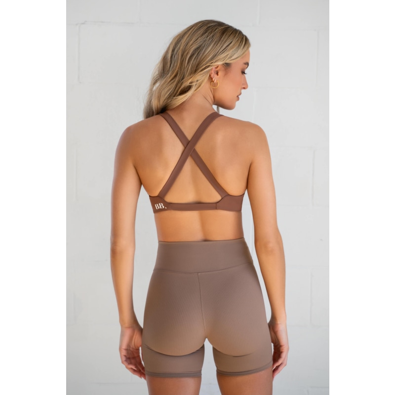 Thumbnail of Classic Twist Bra In Caramel image