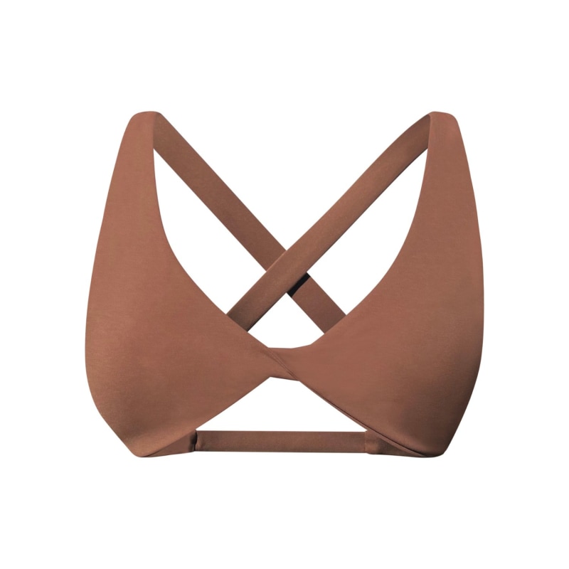 Thumbnail of Classic Twist Bra In Caramel image