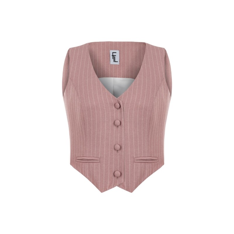 Thumbnail of Cléo Light Pink Vest image