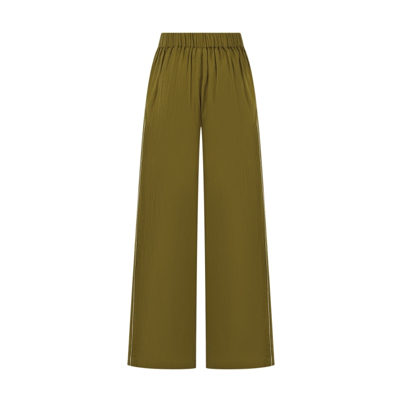 Thumbnail of Clipper Trousers In Olive image