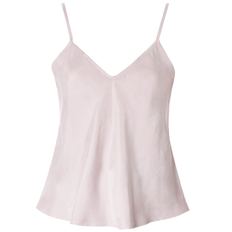 Thumbnail of Champagne Pink Vegan Silk Camisole image