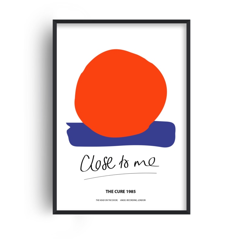 Thumbnail of Close To Me The Cure Music Inspired GicléE Art Print A2 image