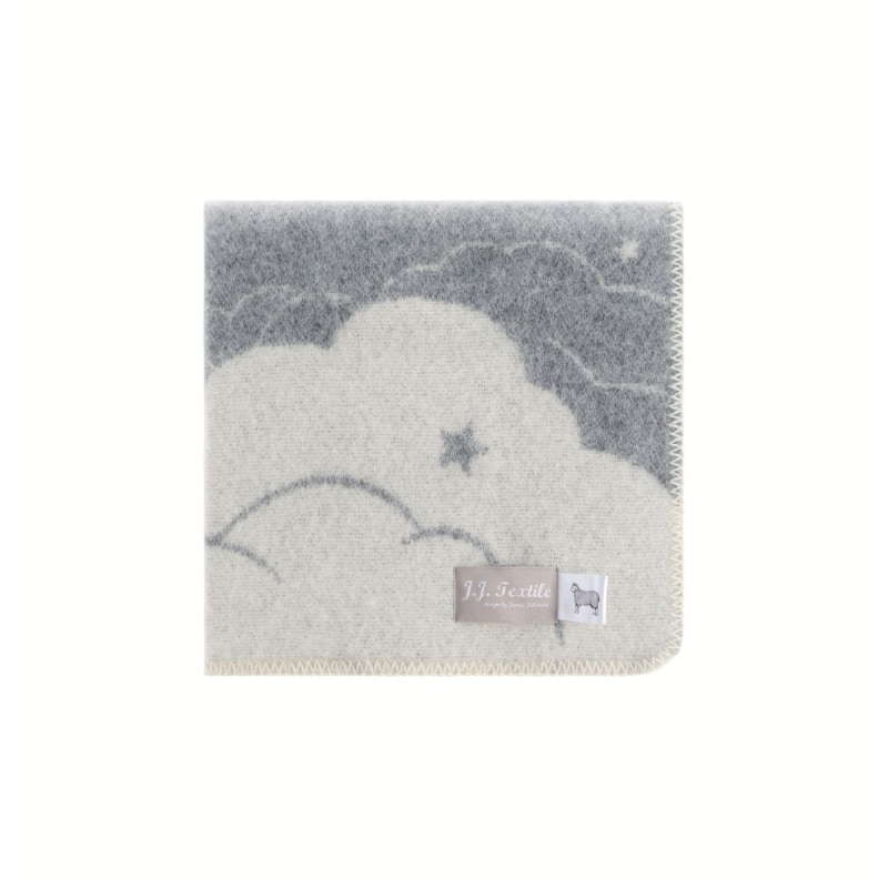 Thumbnail of Clouds Little Wool Blanket image