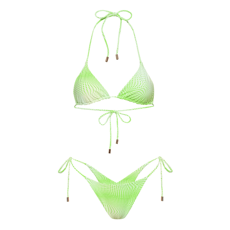 Thumbnail of Clover Tie Scrunch Bikini Bottom image