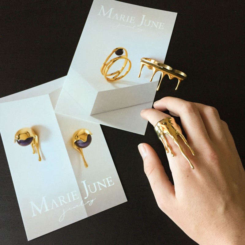 Gold Plated Vermeil Jump Rings ⋆ Keepsaker Supplies ⋆ Resin