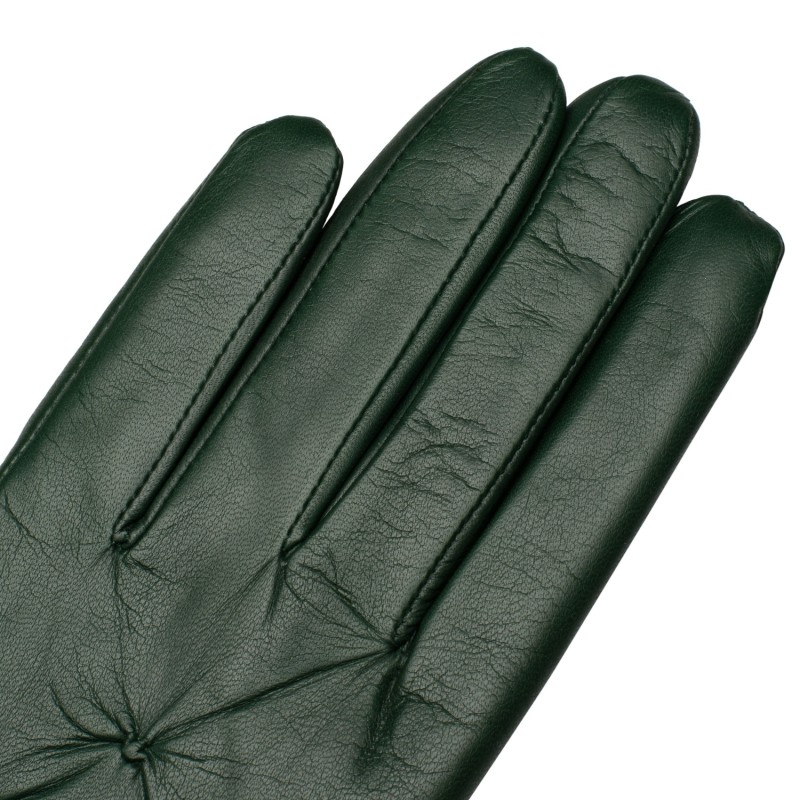 Thumbnail of Firenze - Women's Olive Green Nappa Leather Gloves image