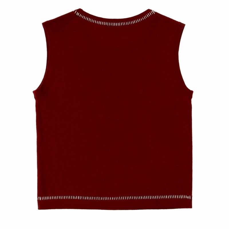 Thumbnail of Crew Vest Top - Red image