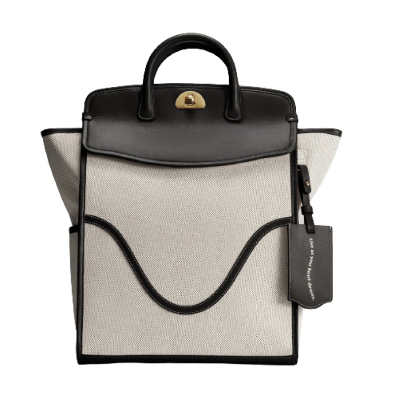 Black and white marble backpack online