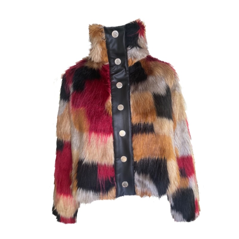 Mini fur shop coat