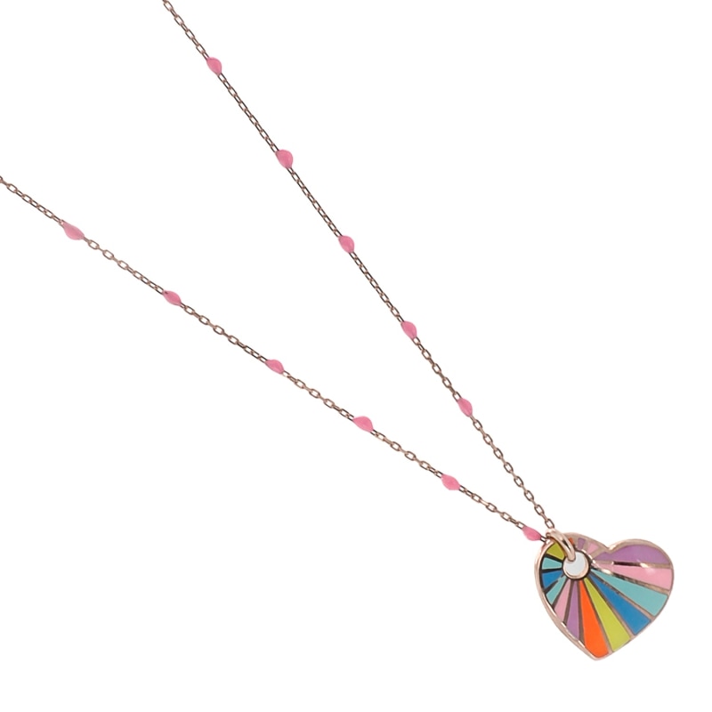 Thumbnail of Colorful Summer Love Necklace image