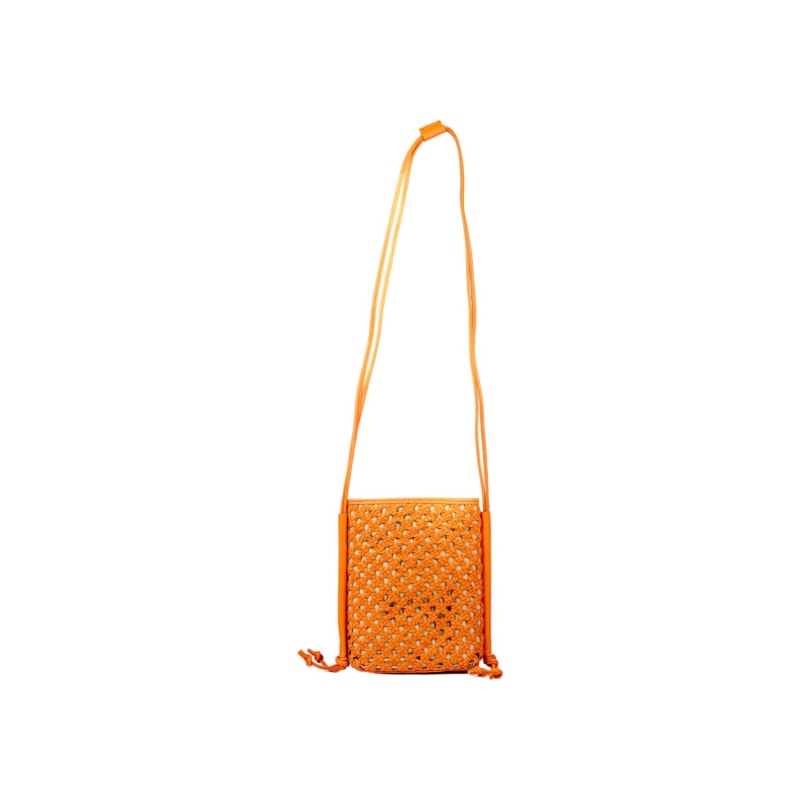 Thumbnail of Colva Cross Body- Mandarin Soft Dollaro Leather image