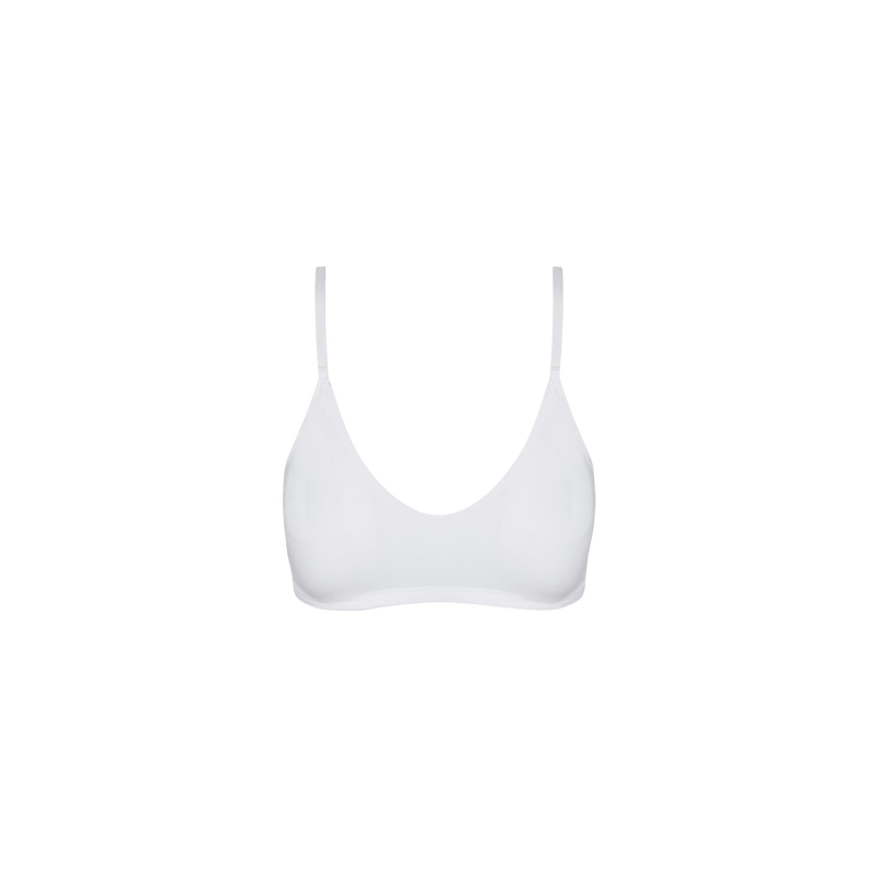 Commando Butter Bralette White Commando Wolf Badger