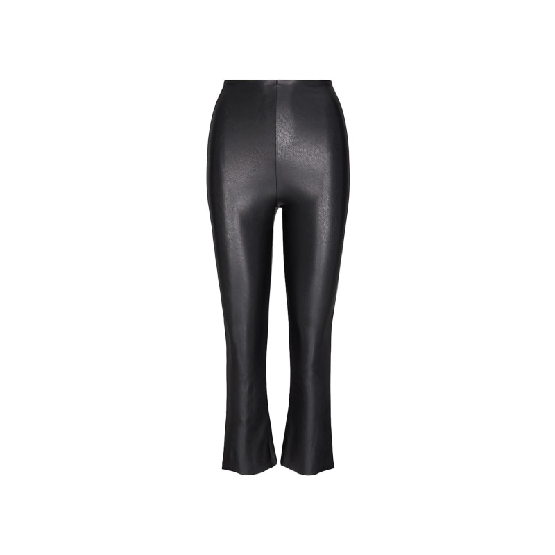 Commando Neoprene High Waisted Flare Legging in Black