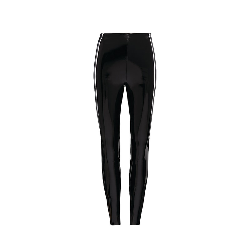 Commando Patent Faux Leather Control Smoothing Legging, Black, Commando