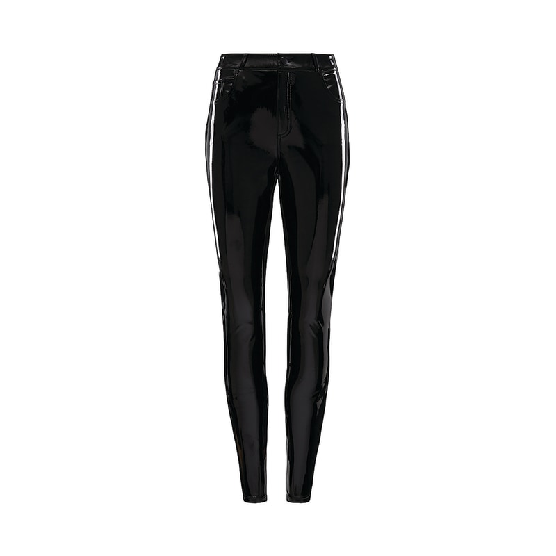 NEW Commando Velvet Flare Leggings - Black - Large