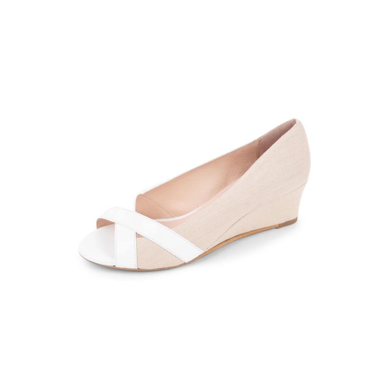 Green on sale peep toe