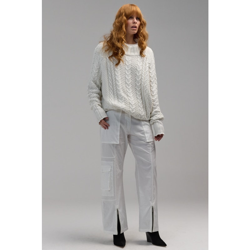 Thumbnail of Connell Knit - Winter White image