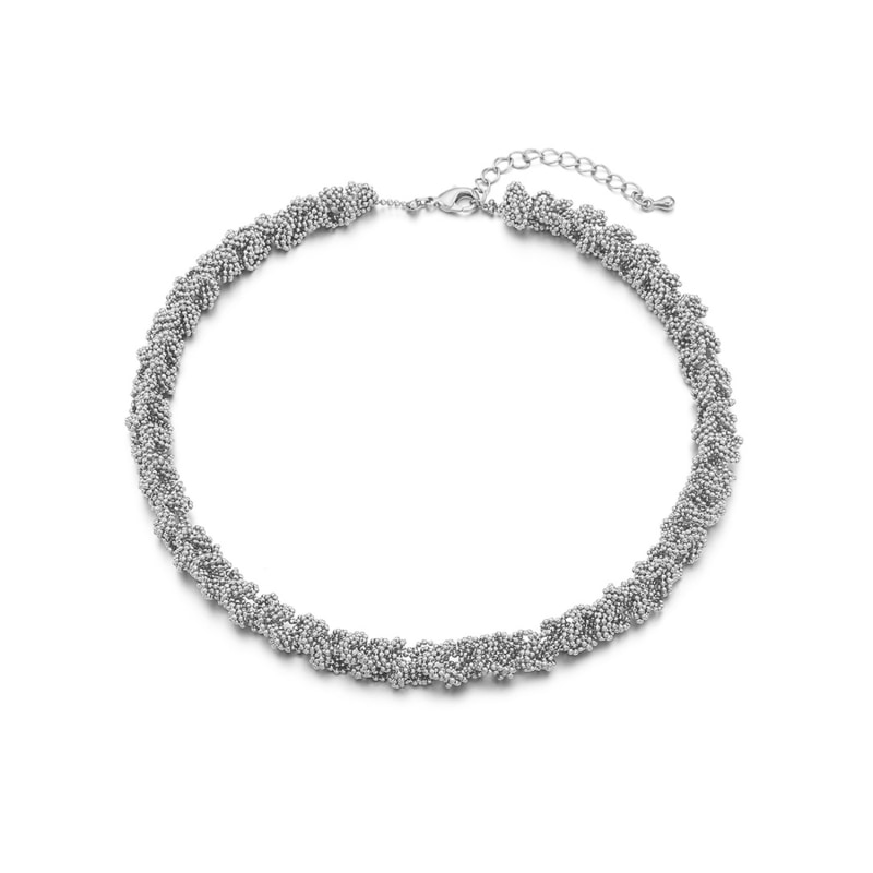 Thumbnail of Astero Necklace In White Gold image