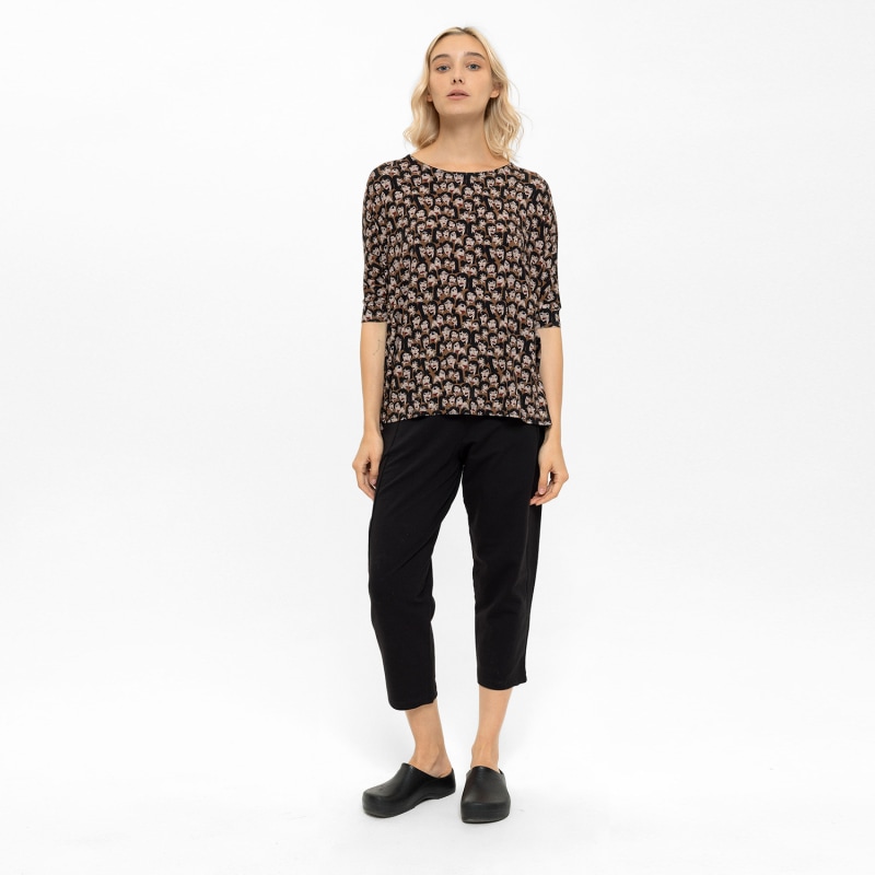 Thumbnail of Cool Face Girls Print Oversize Blouse image