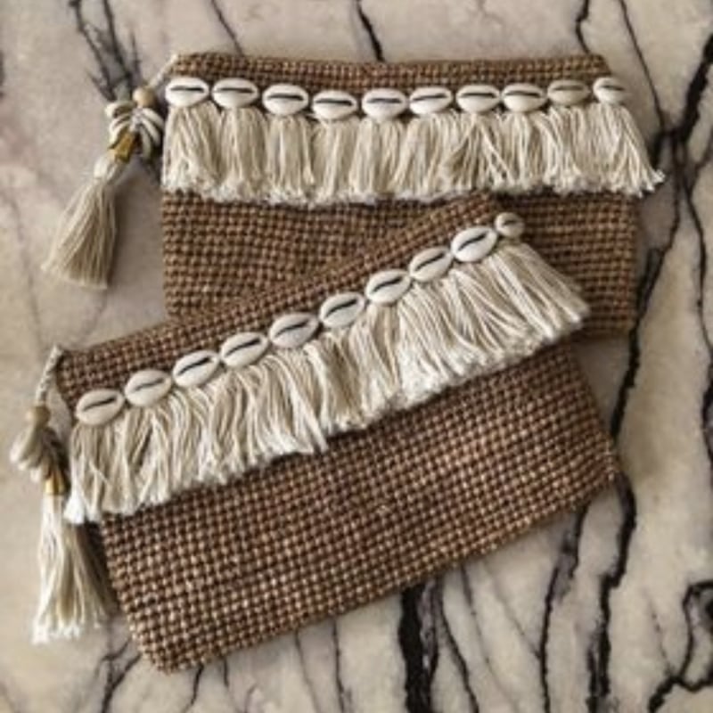 Thumbnail of Coquillage Pouch- Neutrals image