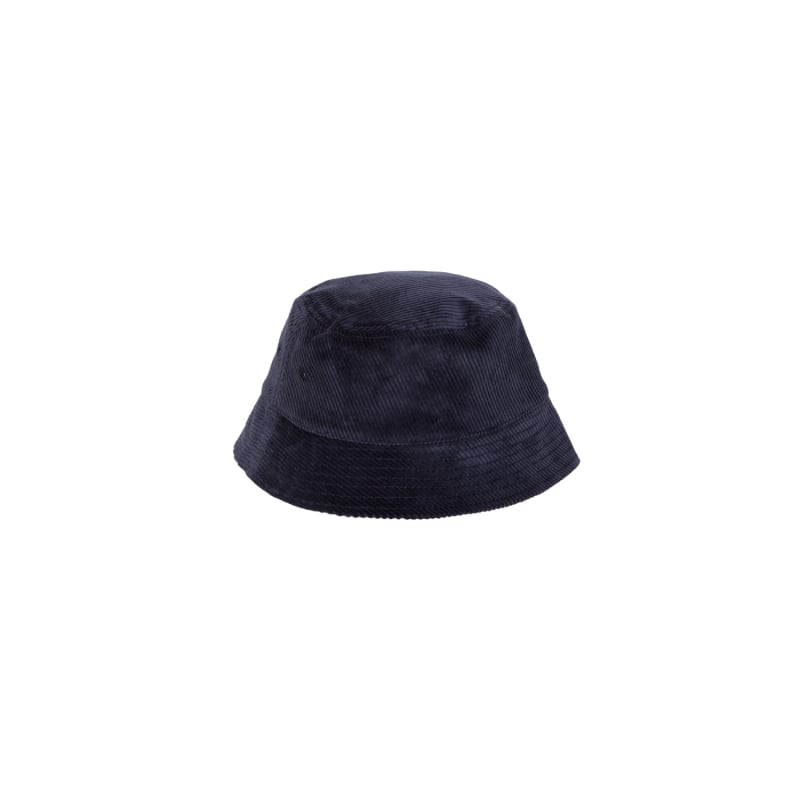 Corduroy Bucket Hat - Navy by AETERNO STUDIO