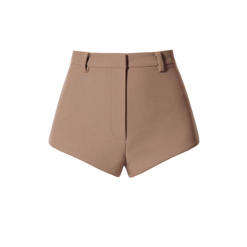 Thumbnail of Cori Classic Beige Micro Shorts image