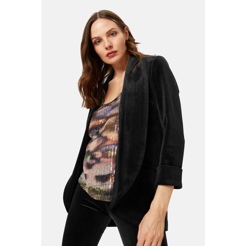 Velvet boyfriend shop jacket