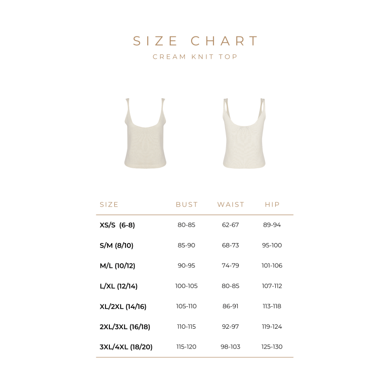 Thumbnail of Cotton Knitted Singlet Cream Top image