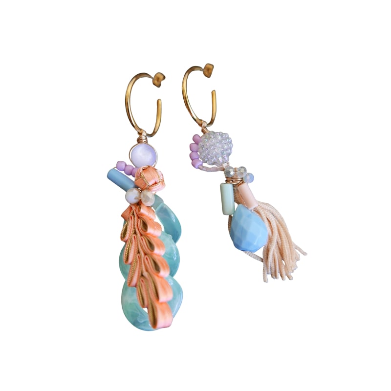 Courage To Express Colourful One Of A Kind Wired Statement Thin
