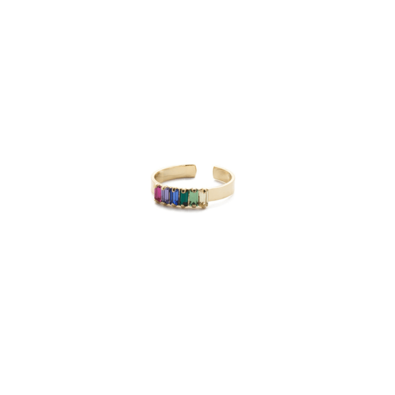 Thumbnail of Band Together Adjustable Ring - Multicolour image