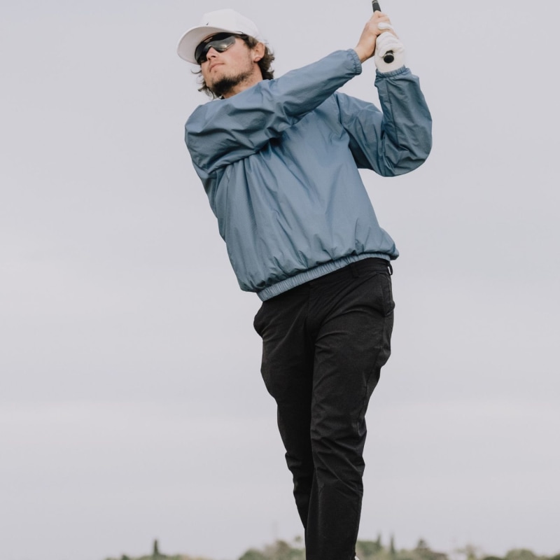 Crewneck Windbreaker Local Rule Wolf Badger
