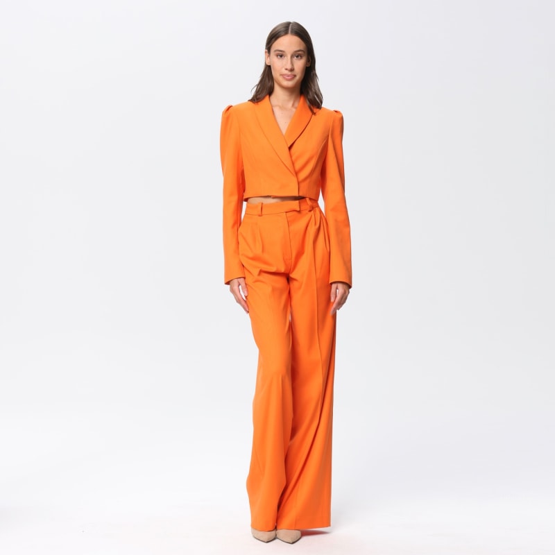 Thumbnail of Cropped Blazer Sanremo Orange image