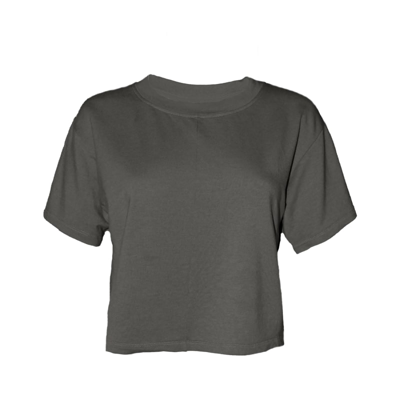 Thumbnail of Cropped Box Top Tee - Slate image