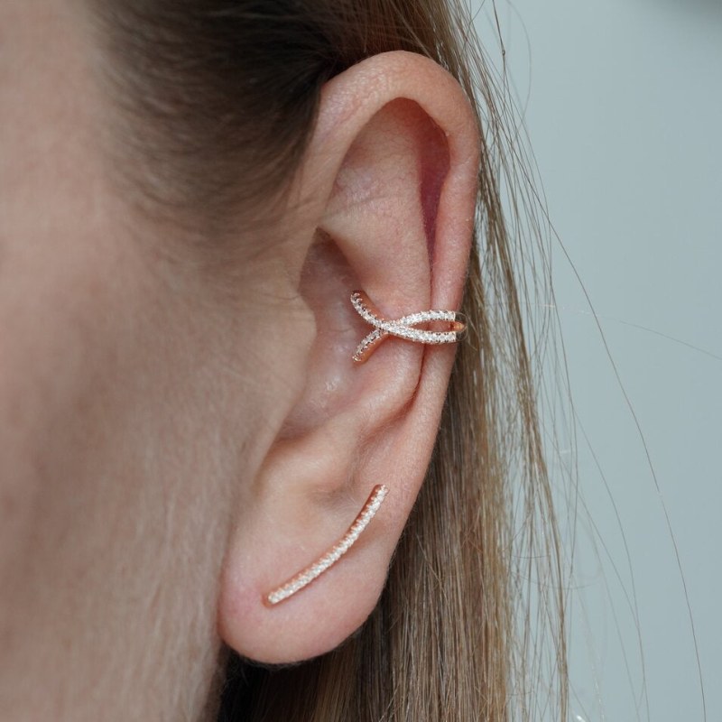 Ear best sale cuff cross