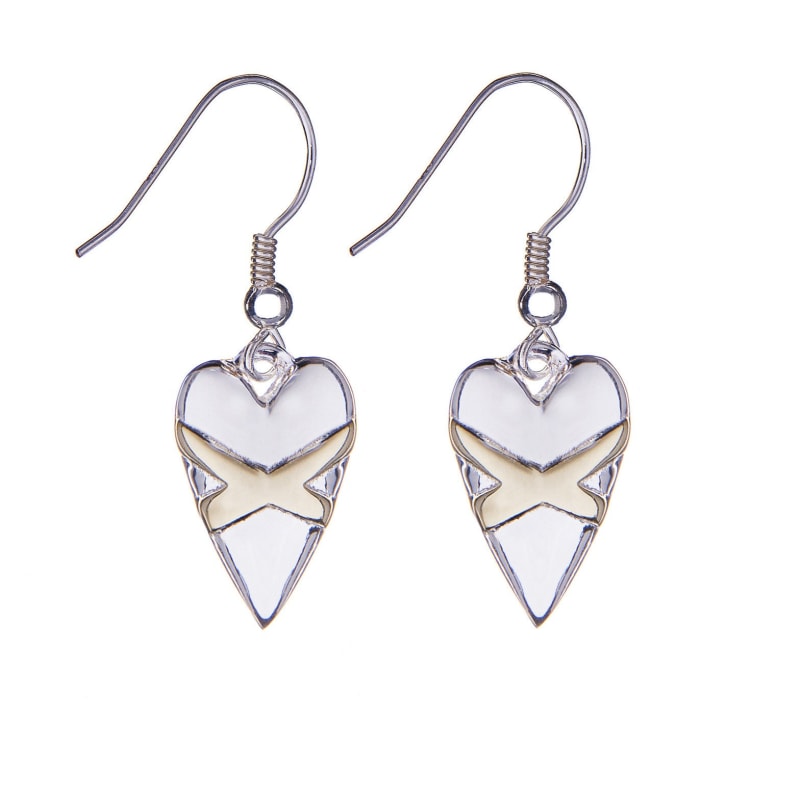 Cross My Heart Earrings