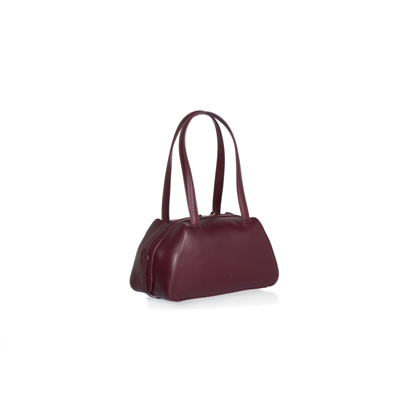 Dark red crossbody bag sale