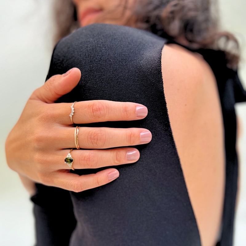 Crown 2025 stacking ring