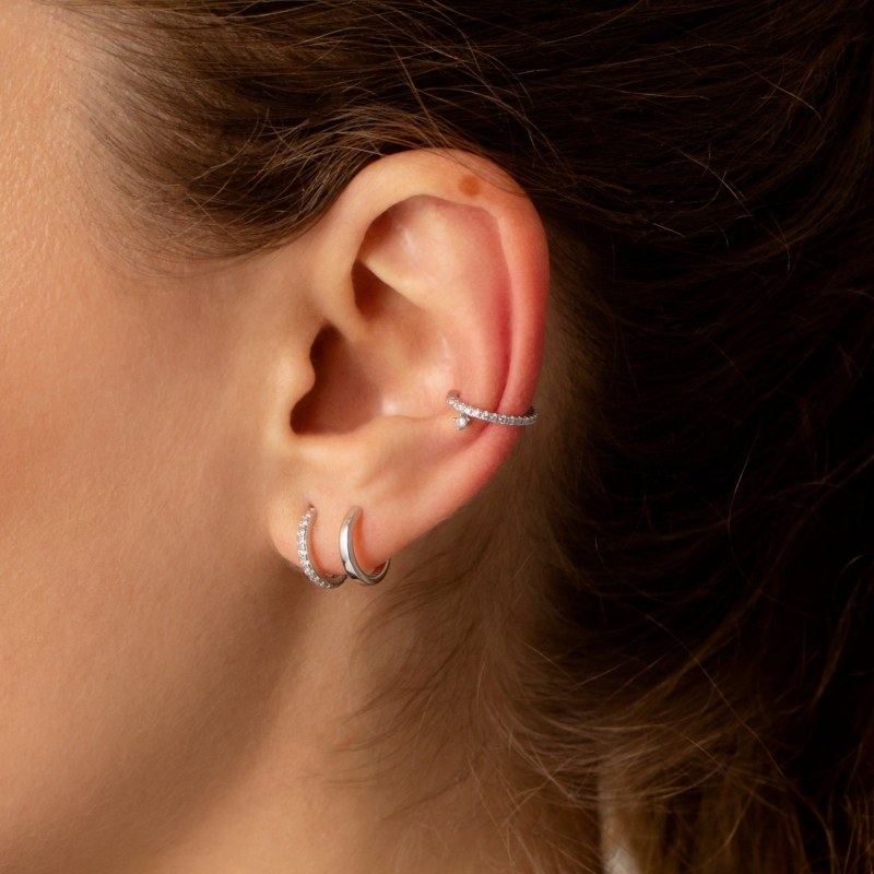 Crystal ear cuff deals