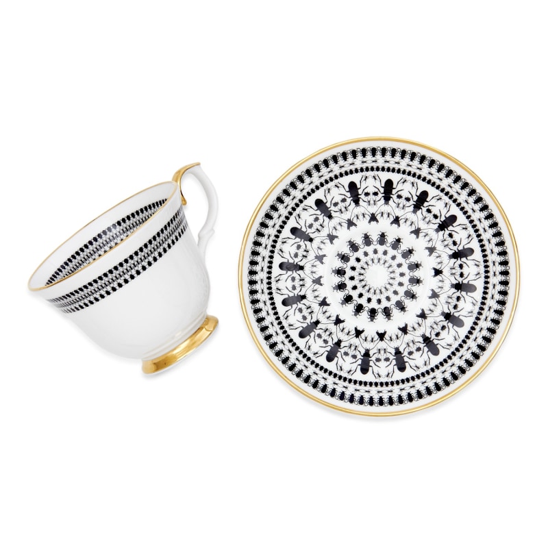 Thumbnail of Insect Mandala Tea Cup & Saucer image