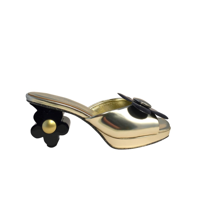 Thumbnail of Josephine Gold Mules image