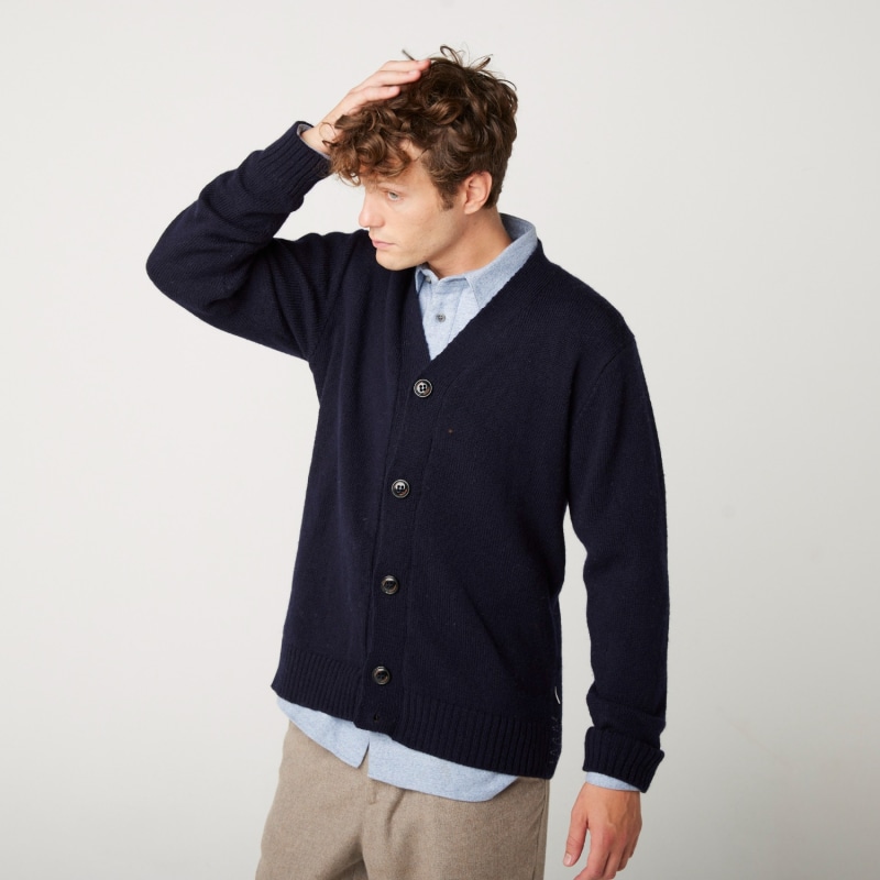 Thumbnail of Makers Stitch Cardigan Navy image